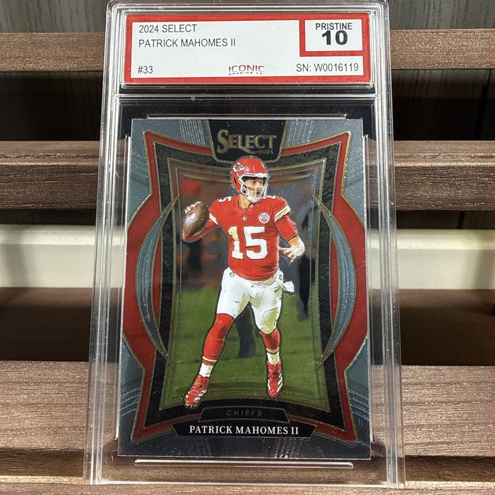 Patrick Mahomes II 2024 Panini Select #33 Pristine‎ 10
